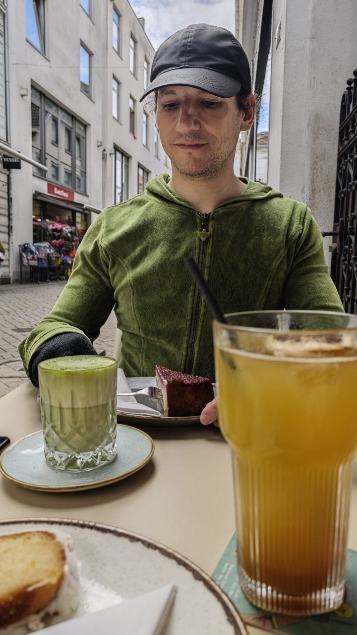 Gasher und Kuchen